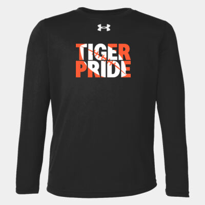 Tiger Pride Football - Youth Tech™ Team Long Sleeve T-Shirt Thumbnail