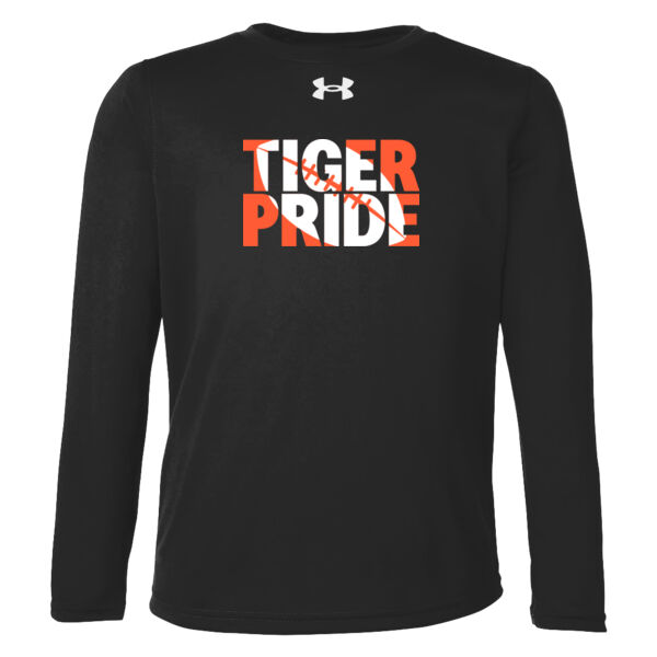 Tiger Pride Football - Youth Tech™ Team Long Sleeve T-Shirt Thumbnail