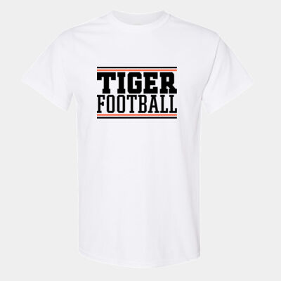 Tiger Football - Heavy Cotton™ T-Shirt Thumbnail