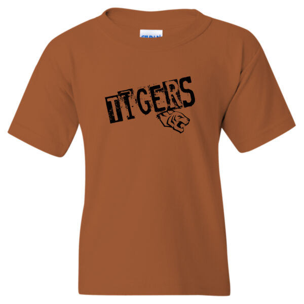 TIGERS Grunge Letters - Heavy Cotton™ Youth T-Shirt Thumbnail