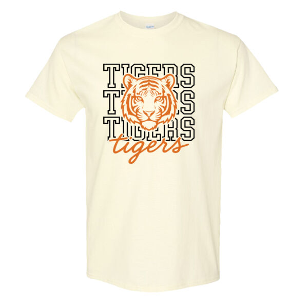 Vintage Tigers - Heavy Cotton™ T-Shirt Thumbnail