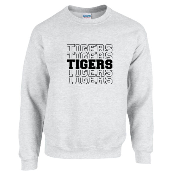 TIGERS TIGERS TIGERS - Heavy Blend™ Crewneck Sweatshirt Thumbnail