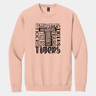 Tigers Fun - Softstyle ® Crewneck Sweatshirt Thumbnail