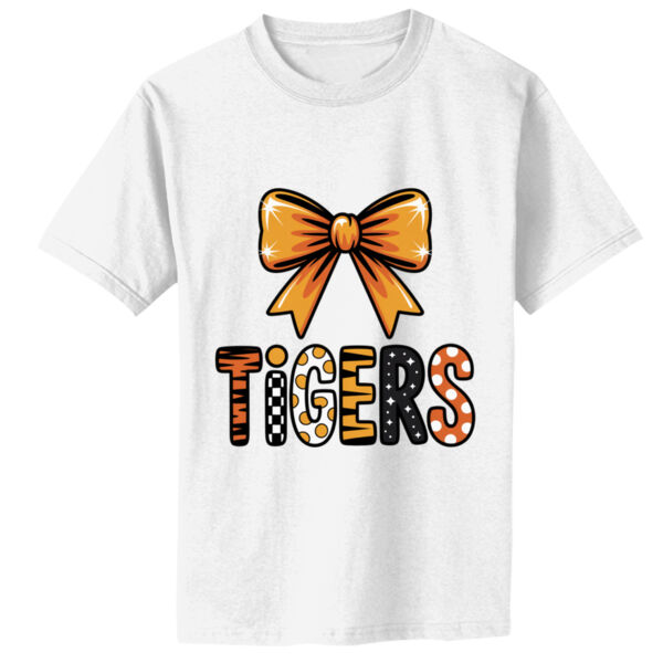 Tigers Bow - Toddler Core Cotton Tee Thumbnail