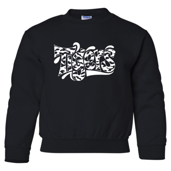 Tigers Striped Fun - Heavy Blend™ Youth Sweatshirt Thumbnail