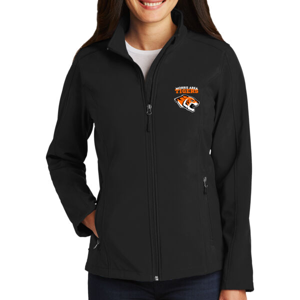 Morris Area Tigers - Women's Core Soft Shell Jacket Thumbnail