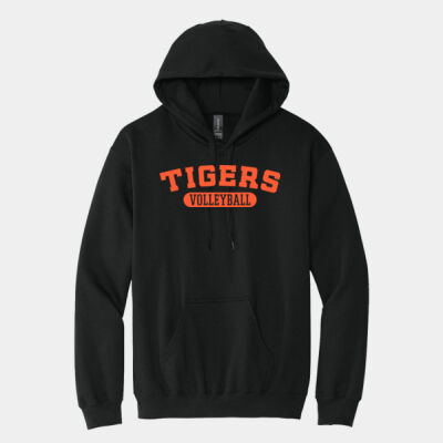 Tigers Volleyball  - Softstyle ® Midweight Pullover Hooded Sweatshirt Thumbnail