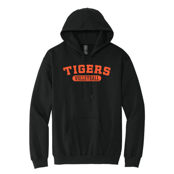 Tigers Volleyball  - Softstyle ® Midweight Pullover Hooded Sweatshirt Thumbnail