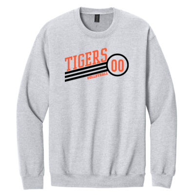 Tigers Volleyball Custom NUMBER Soft Crew Thumbnail