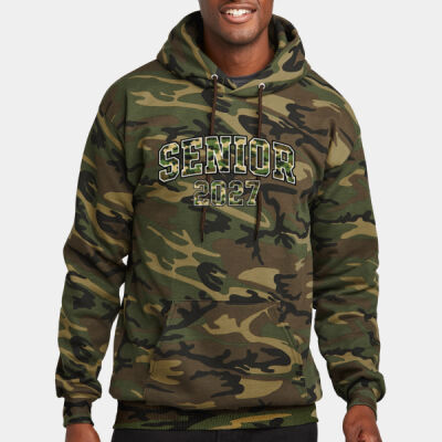 Senior 2027 Camo Hoodie Thumbnail