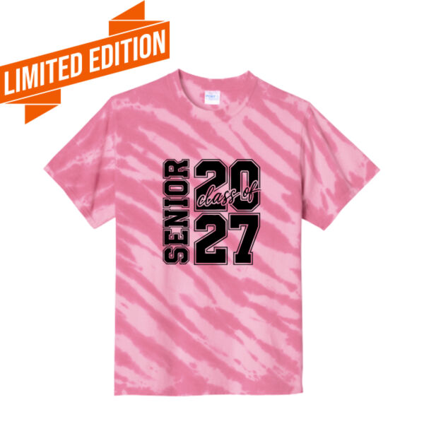 Class of 27 TIGER Striped Tie-Dye T- Limited Edition! Thumbnail