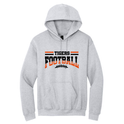 Tigers Football Laces  - Heavy Blend Hooded Sweatshirt Thumbnail
