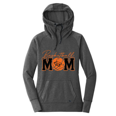 Tigers Basketball Mom - Women's Tri Blend Fleece Pullover Hoodie Thumbnail