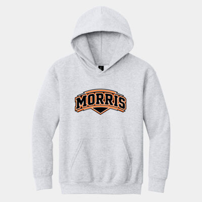 Morris Varsity Hoodie - Youth Heavy Blend Hooded Sweatshirt Thumbnail