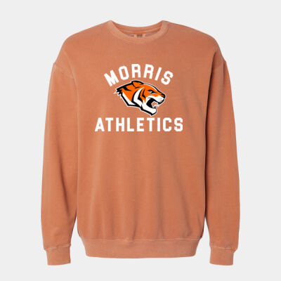 Morris Athletics - Unisex Garment-Dyed Lightweight Crewneck Sweatshirt Thumbnail