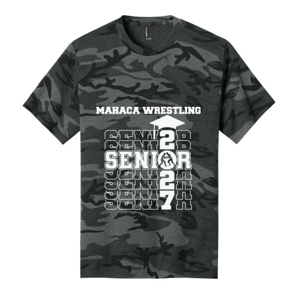 Senior Wrestling - Core Cotton Camo Tee Thumbnail