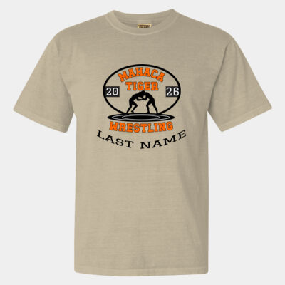 Custom Name & Year - Garment-Dyed Heavyweight T-Shirt Thumbnail