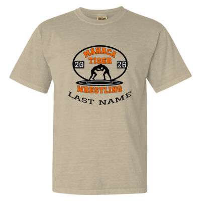 Custom Name & Year - Garment-Dyed Heavyweight T-Shirt Thumbnail