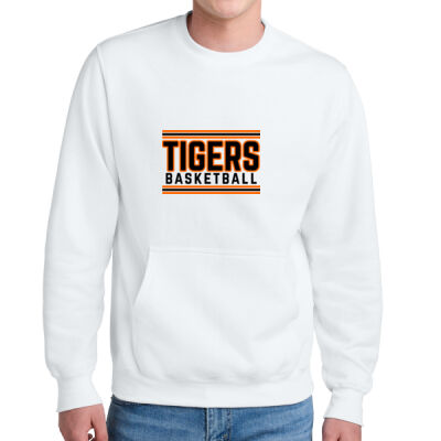 Tiger Basketball Line - Core Fleece Crewneck Pocket Sweatshirt Thumbnail