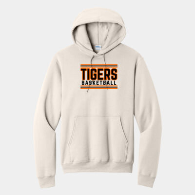 Tiger Basketball Line - Core Fleece Pullover Hooded Sweatshirt Thumbnail