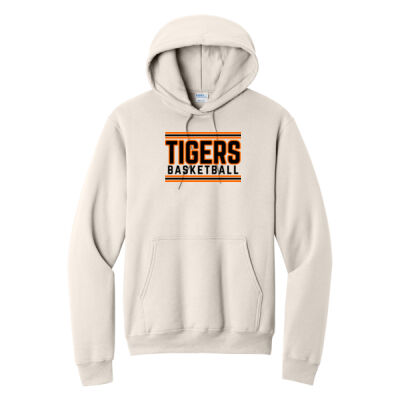 Tiger Basketball Line - Core Fleece Pullover Hooded Sweatshirt Thumbnail