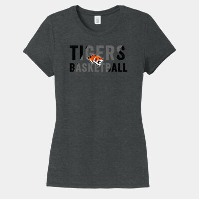 Tigers Basketball Distressed - Women's Perfect Tri ® Tee Thumbnail