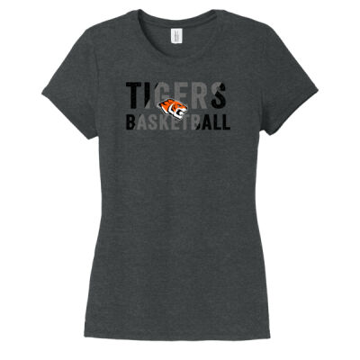 Tigers Basketball Distressed - Women's Perfect Tri ® Tee Thumbnail